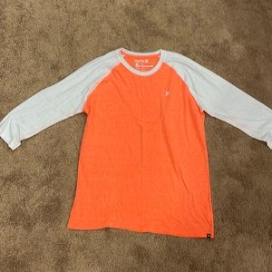 hurley quarter length sleeve